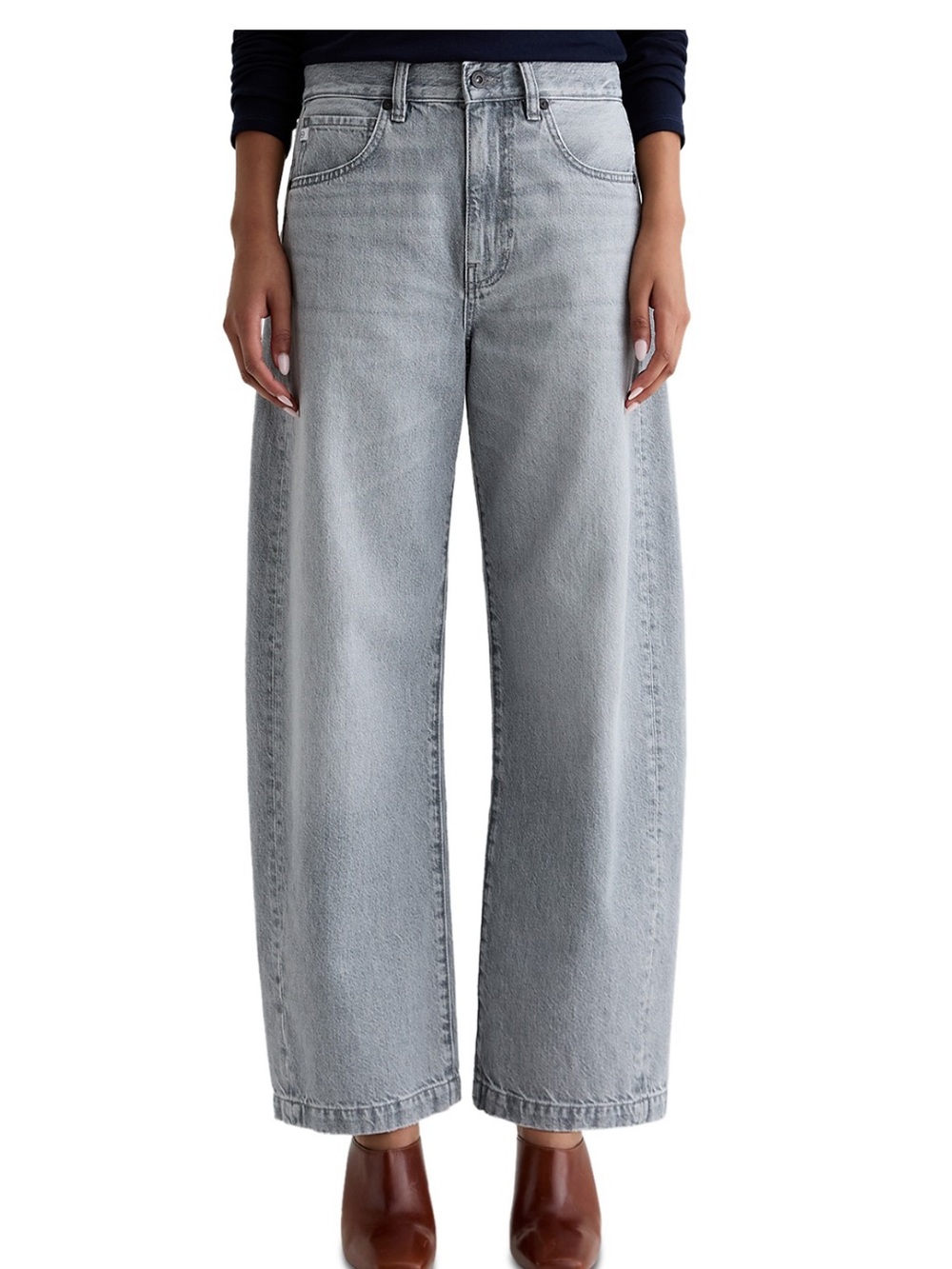 AG Hattie Barrel Jeans in Rare Al Fresco